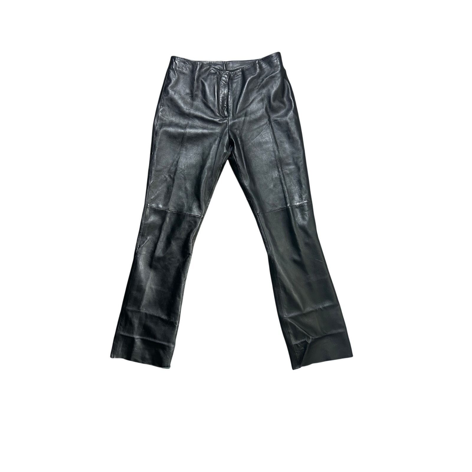 Vs2 By Vakko Lamb Leather Pants Straight Leg 32x32 (Corporate Goth Edit)